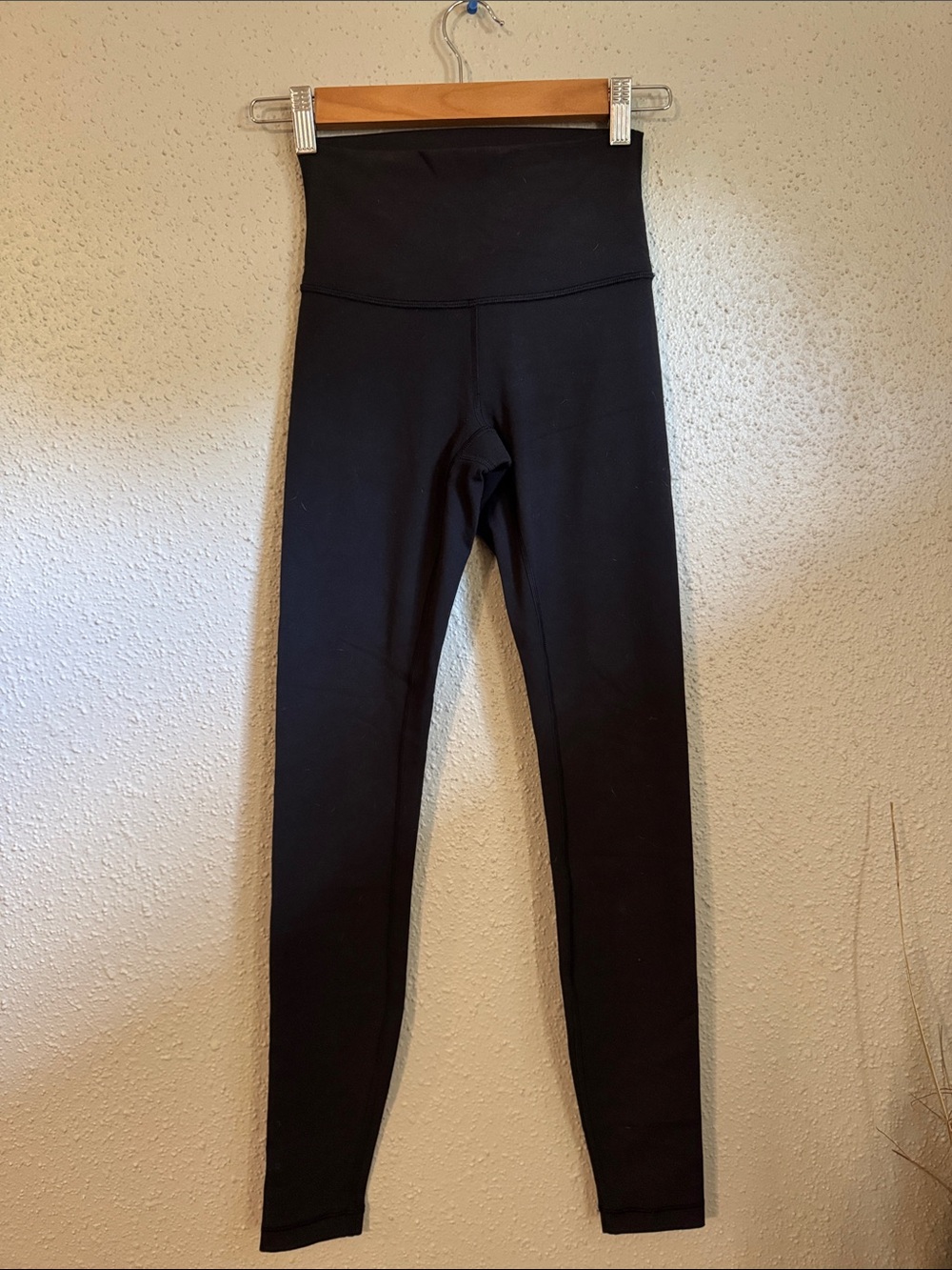 High-Waist Black Leggings
